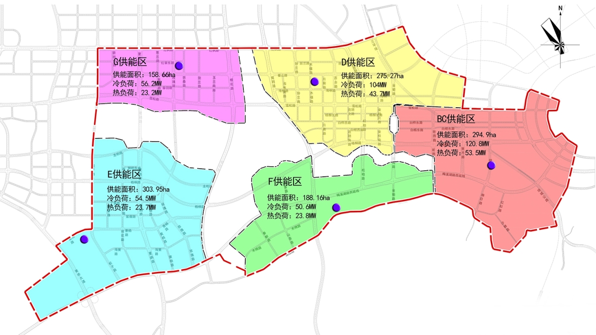 湖南省长沙市（县）梅溪湖国际新城能源综合利用规划
